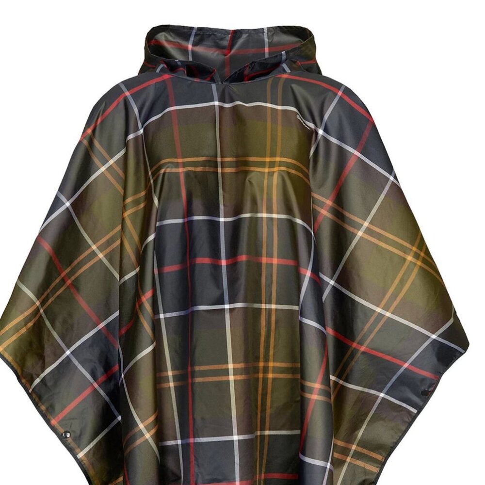 NWT, Barbour® Tartan Showerproof Poncho